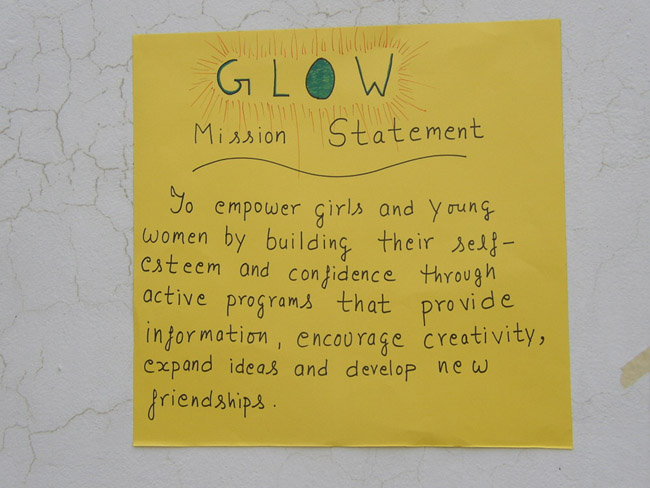 GLOW Mission Statement