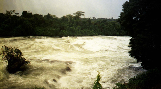 Again, the grade 6 rapid on the Nile we didn't raft, but...