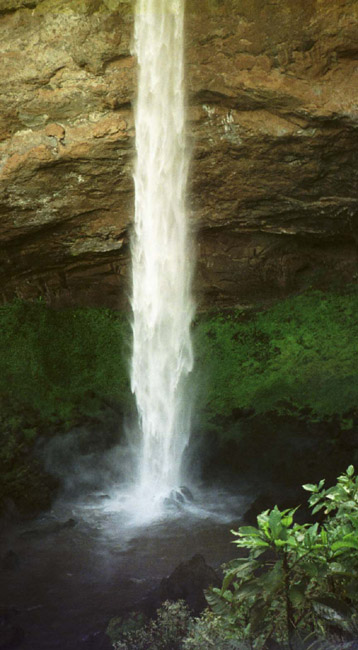 Waterfall #1 at its base