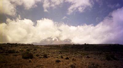 The end of the trekking on the second day